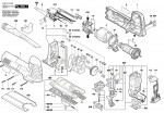 Bosch 3 601 E14 000 Gst 140 Ce Jig Saw 230 V / Eu Spare Parts